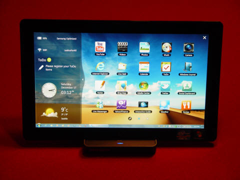 Samsung Windows 7 Slate