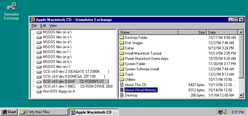 win95 emulator for mac