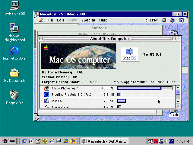 mac os emulator for windows 7