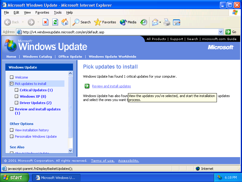 Free Microsoft Windows Xp Update Downloads